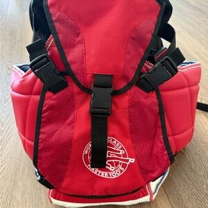 Tae Kwon do padding backpack carrier‎ guards shin chest leg carrying case